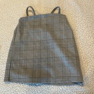 Plaid toddler dress